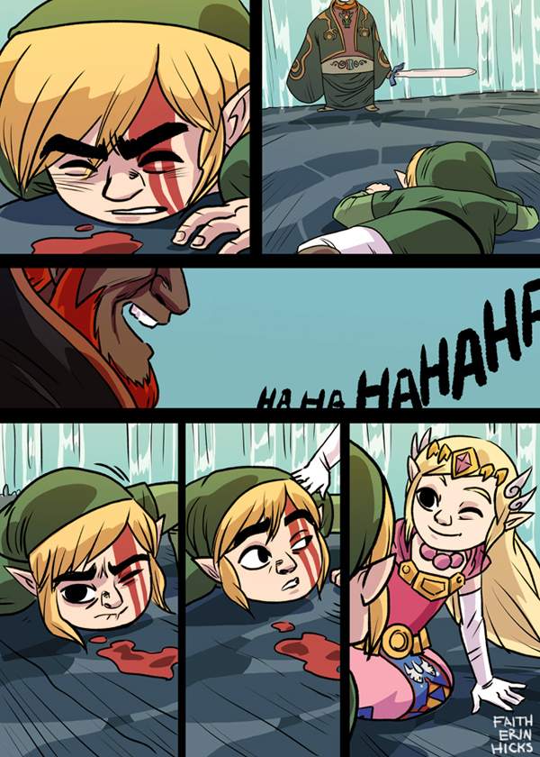 Link and Zelda