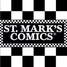 St Mark's Comics bookstore logo